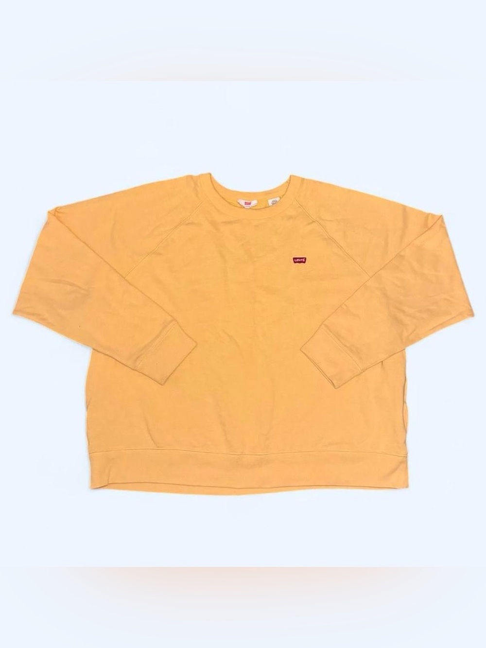 Levi's Yellow Crewneck Sweatshirt - Women’s Casual Pullover
